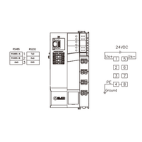 FX20-GW-MB00 ELCO IP20 MODULAR I/O SYSTEM, FX20-GATEWAY MODULE, MODBUSTCP/RTU, 1XRJ45+1X6PIN TERMS, MAX. 32 CASCADABLE, DIN 35 MM RAIL INSTAL, CURRENT PROTECTION